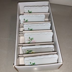 SHAFFORD VINTAGE CHOPSTICKS REST SET OF SIX